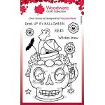 Woodware Craft Collection Clear Stamp Set - Spooky Cup [FRS1009]