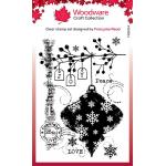 Woodware Craft Collection Clear Stamp - Winter Bauble [FRS1014] - ON SALE!