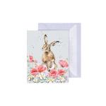 Wrendale Designs Mini Gift Enclosure Card - Field Of Flowers [GE131]