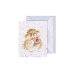 Wrendale Designs Mini Gift Enclosure Card - The Diet Starts Tomorrow [GE053]