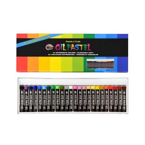 Yasutomo Niji Oil Pastels - Set Of 24 [NOP24]