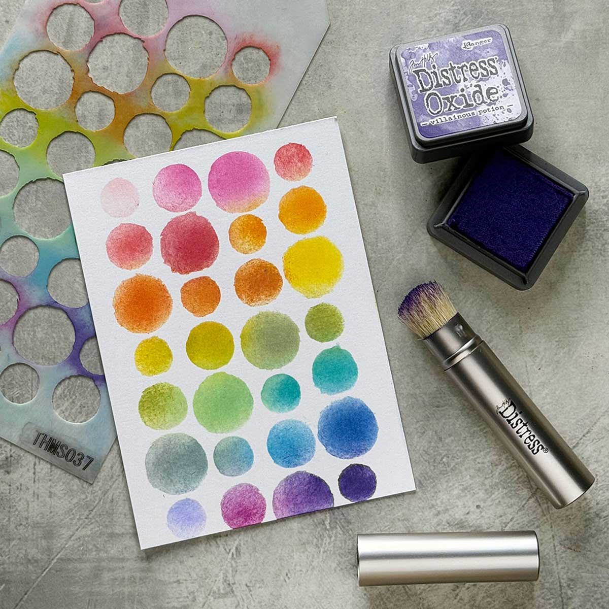 Tim Holtz Distress Mini Blending Brushes - 3 Pack [TDA89858] - Image 2