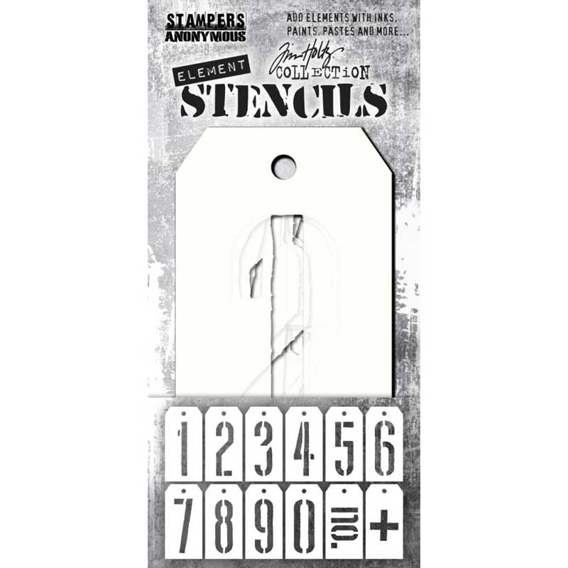 Tim Holtz Element Stencils Mechanical EST001