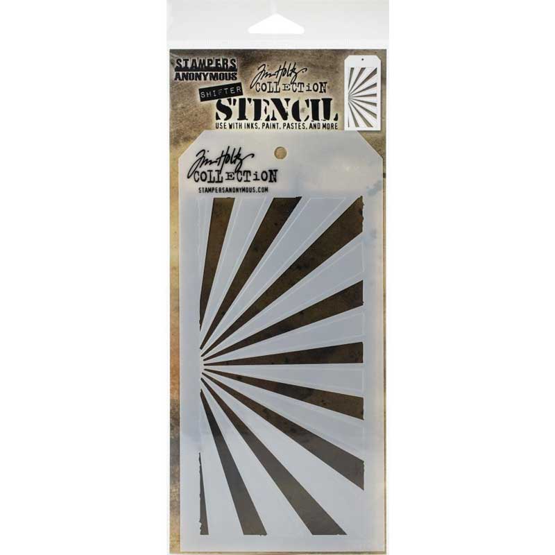 Shifter Peppermint Stampers Anon THS137 Layered Stencil Tim Holtz 