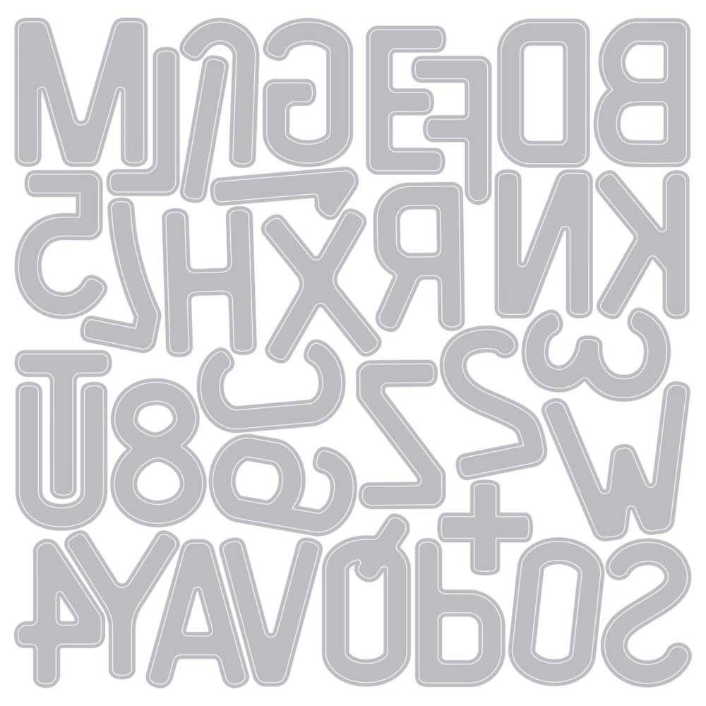 Tim Holtz / Sizzix Sidekick Side-Order - Letterboard [666859] - Image 2