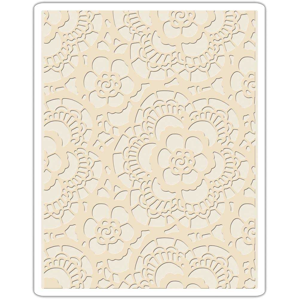 Tim Holtz Sizzix Texture Fades - Lace [661824] - Image 2