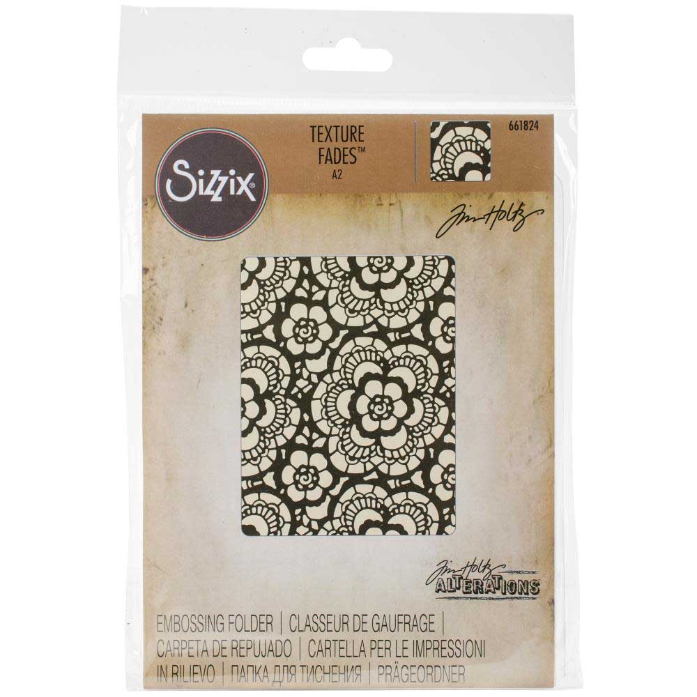 Tim Holtz Sizzix Texture Fades - Lace [661824]