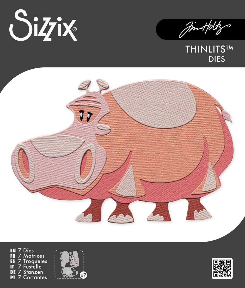 Tim Holtz Sizzix Thinlits - Bernice Classic Colorize [665366]