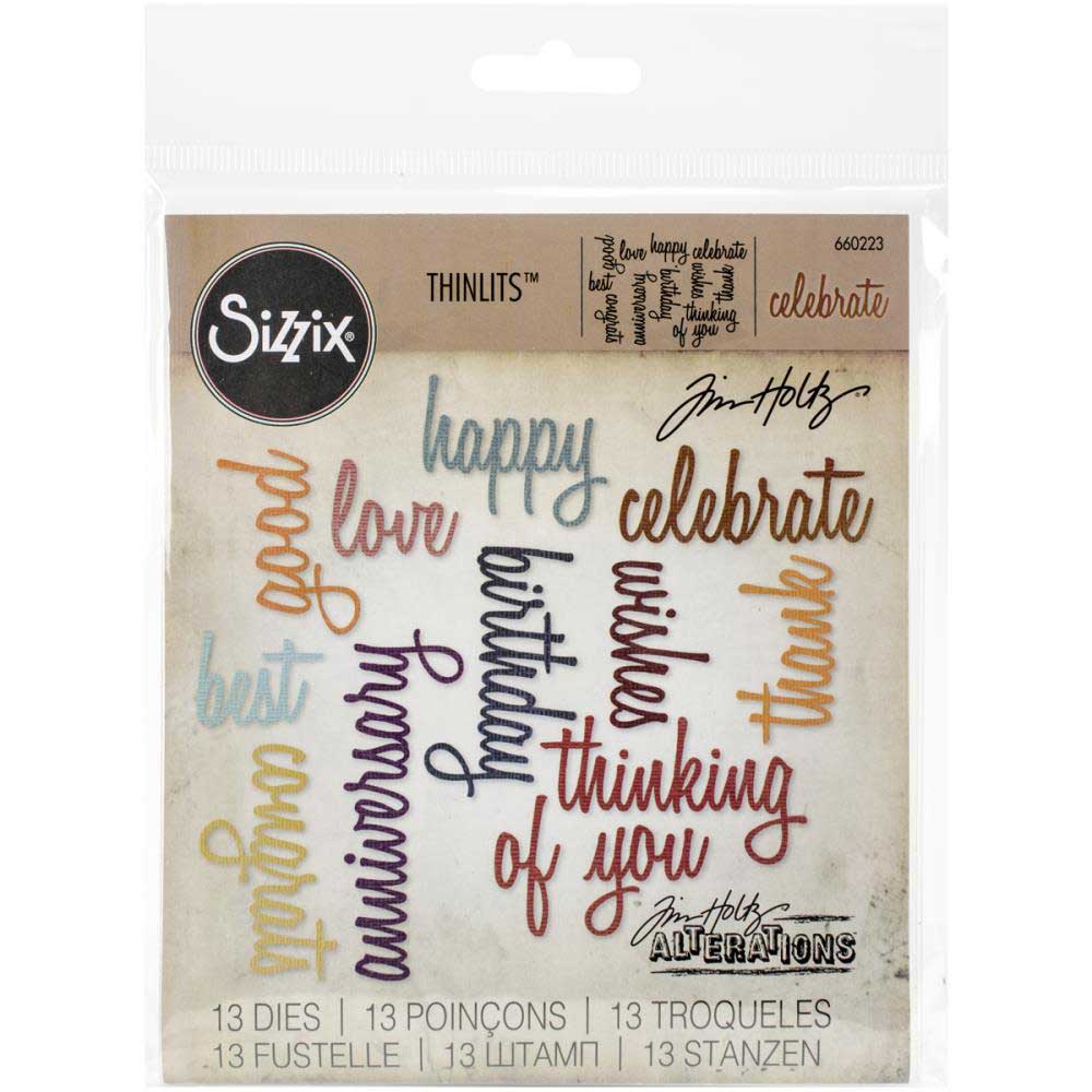 Tim Holtz Sizzix Cutting Dies