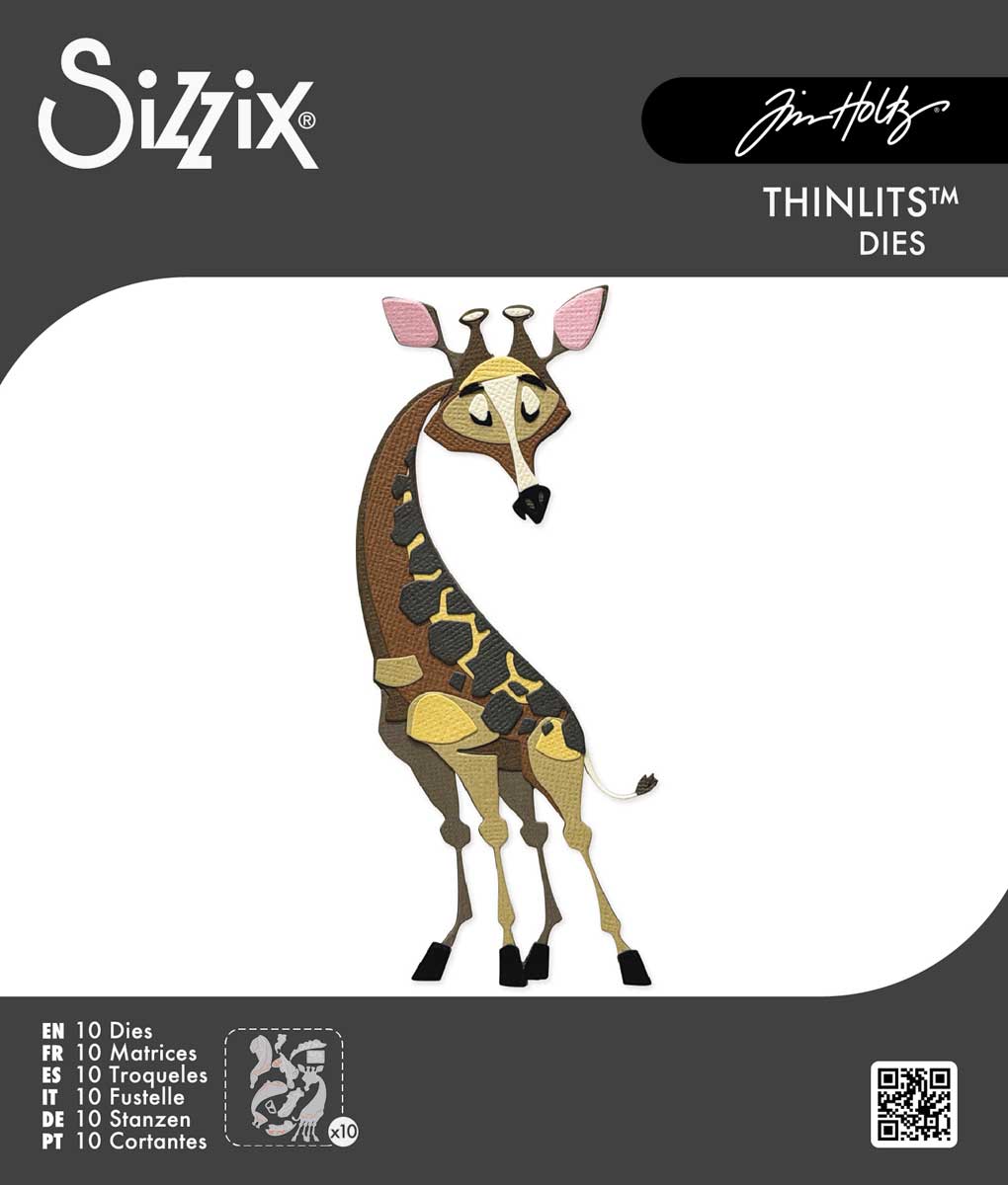 Tim Holtz Sizzix Thinlits - Gertrude Classic Colorize [664429]