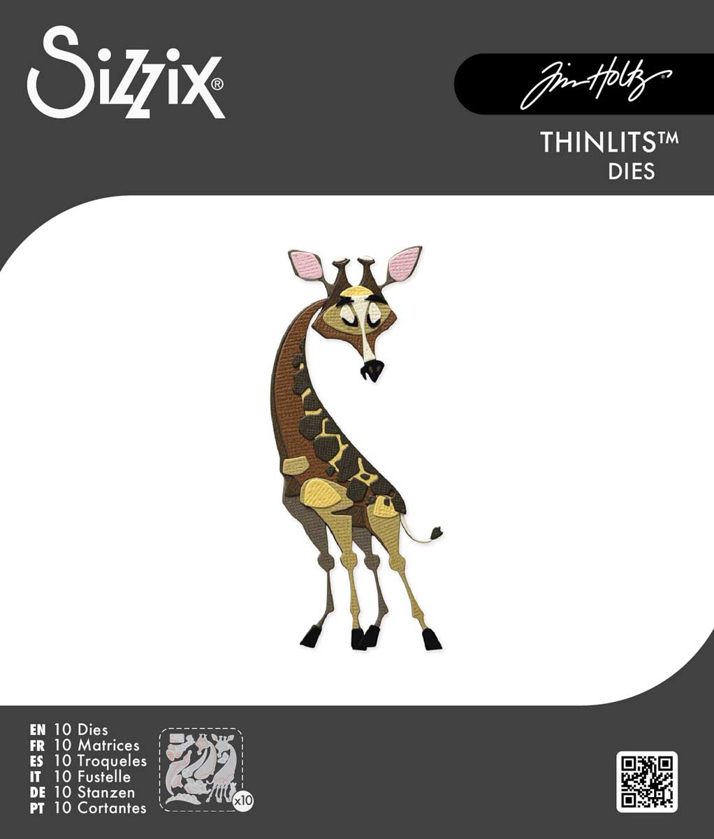 Tim Holtz Sizzix Thinlits - Gertrude Mini Colorize [667217]