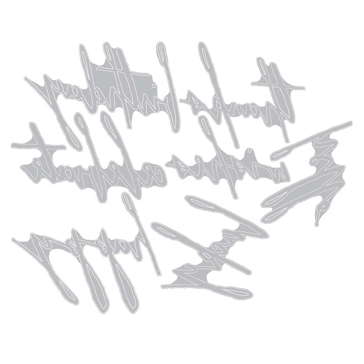 Tim Holtz Sizzix Thinlits - Handwritten Celebrate [660215] - Image 2