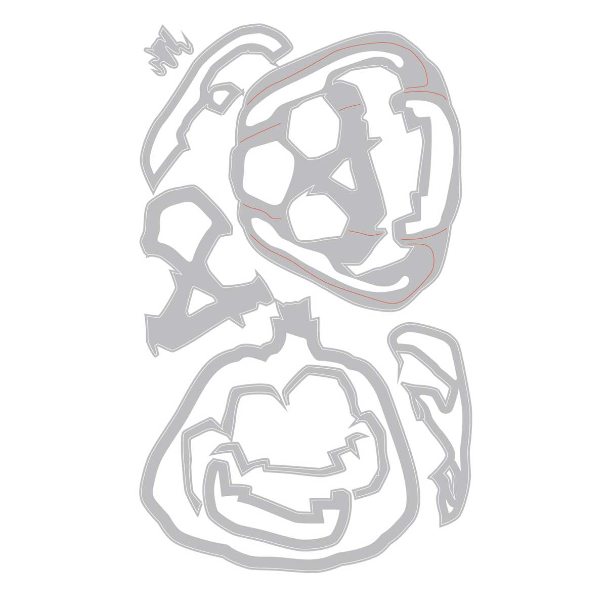 Tim Holtz Sizzix Thinlits - Layered Jack-O-Lantern [662373] - Image 2