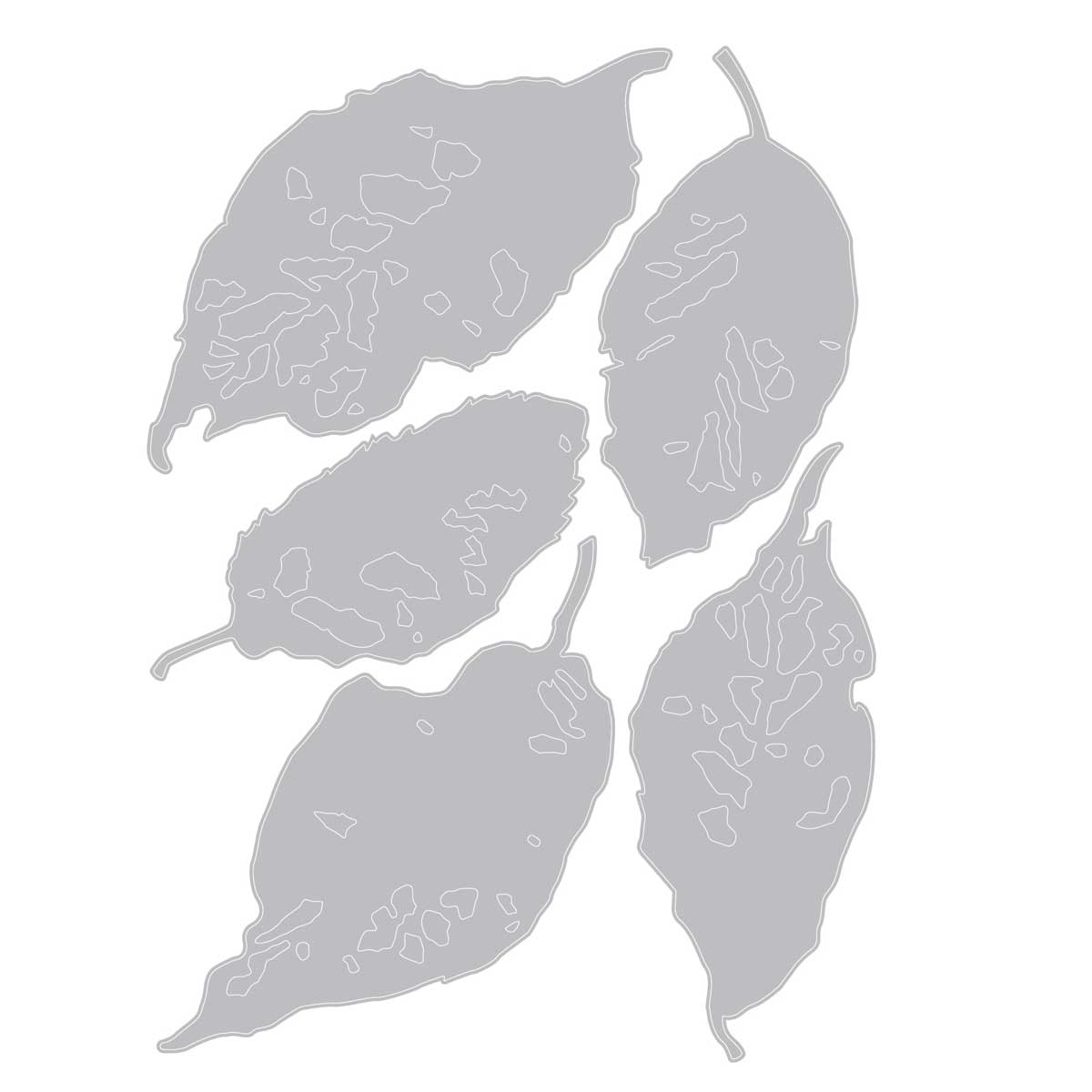 Tim Holtz Sizzix Thinlits - Leaf Fragments [665559] - Image 2