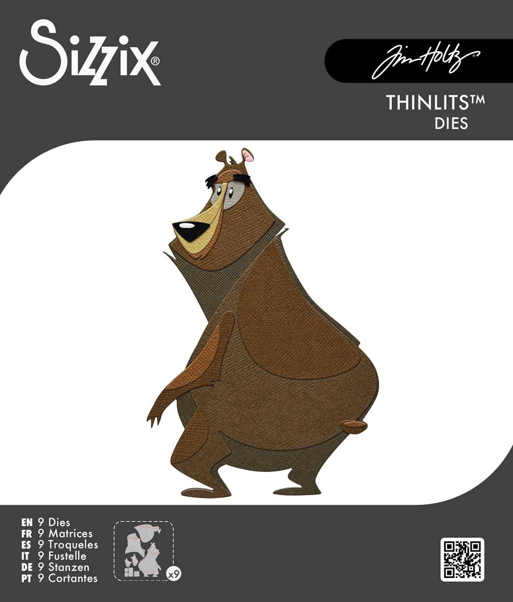 Tim Holtz Sizzix Thinlits - Theodore Classic Colorize [664410]
