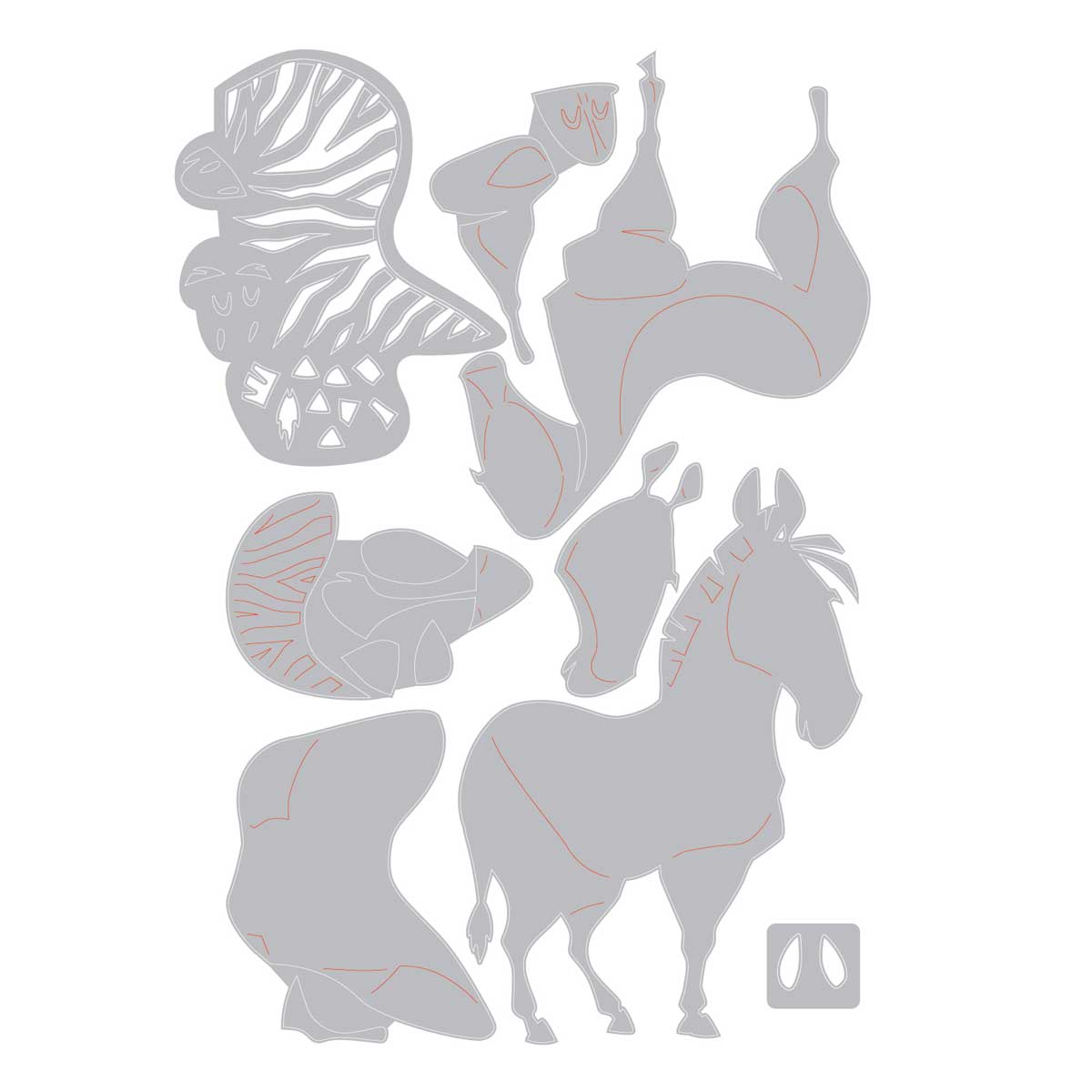 Tim Holtz Sizzix Thinlits - Winifred Classic Colorize [664430] - Image 2