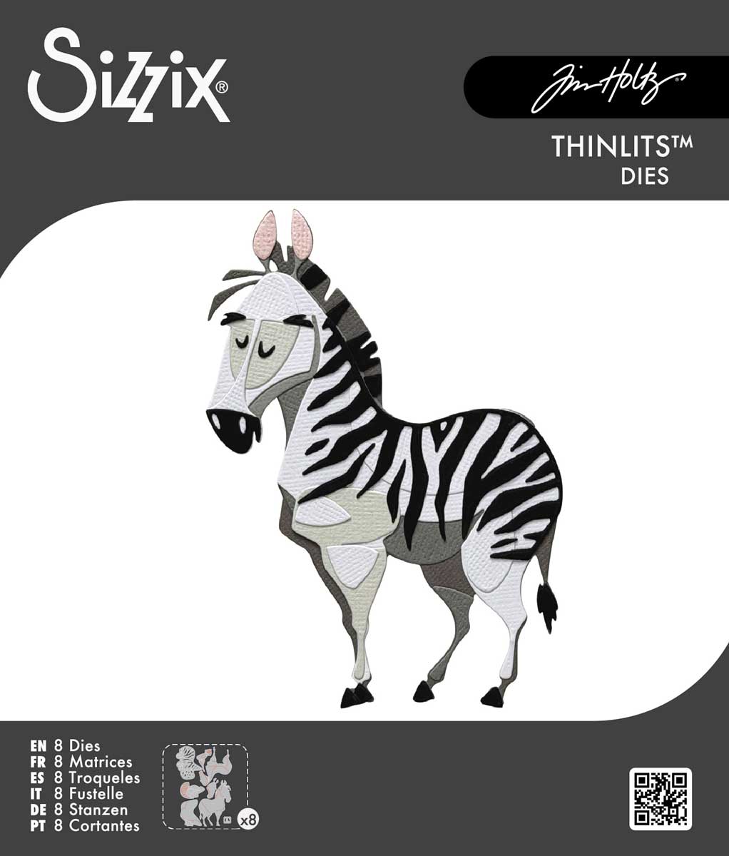 Tim Holtz Sizzix Thinlits - Winifred Classic Colorize [664430]