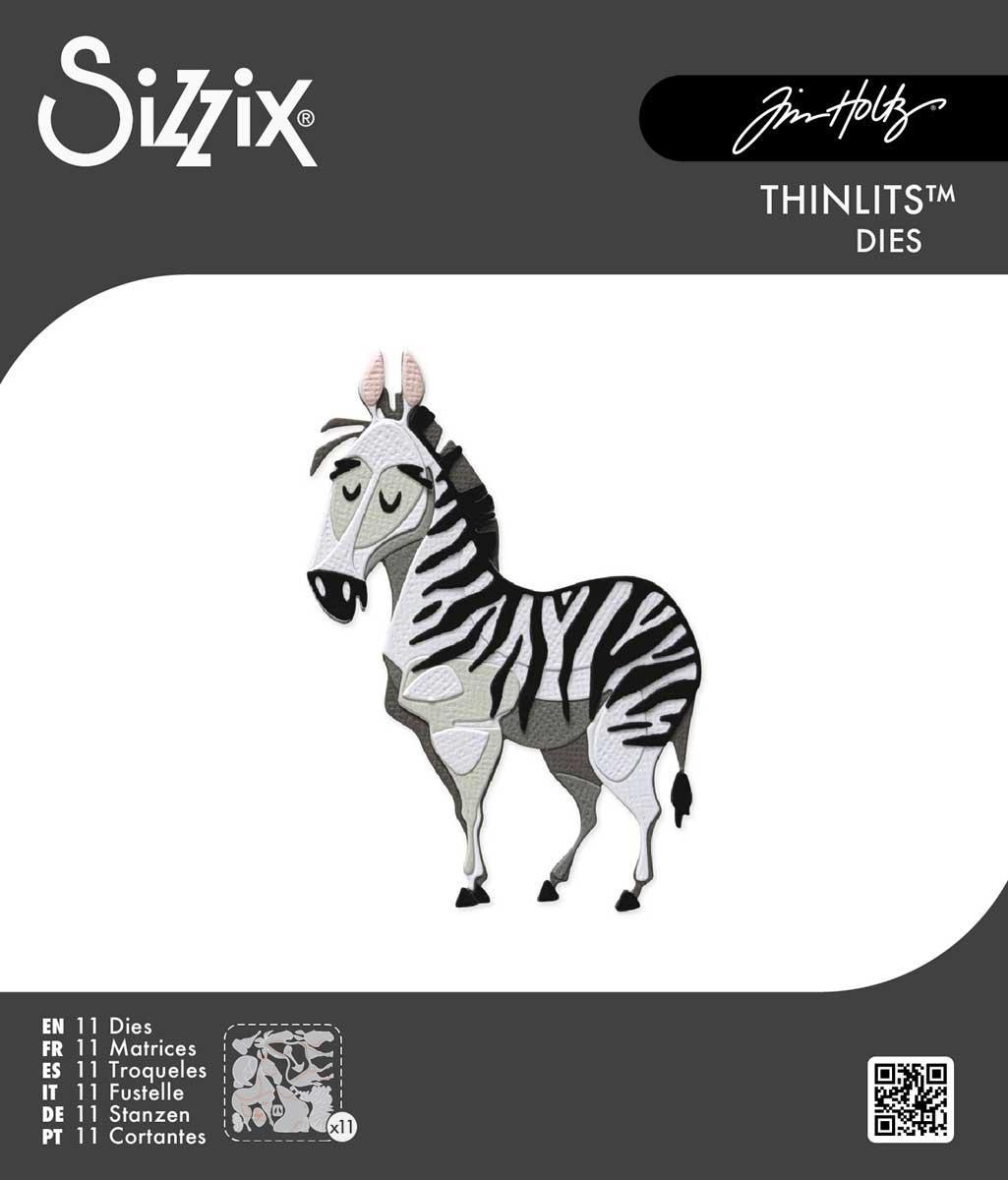 Tim Holtz Sizzix Thinlits - Winifred Mini Colorize [667218]