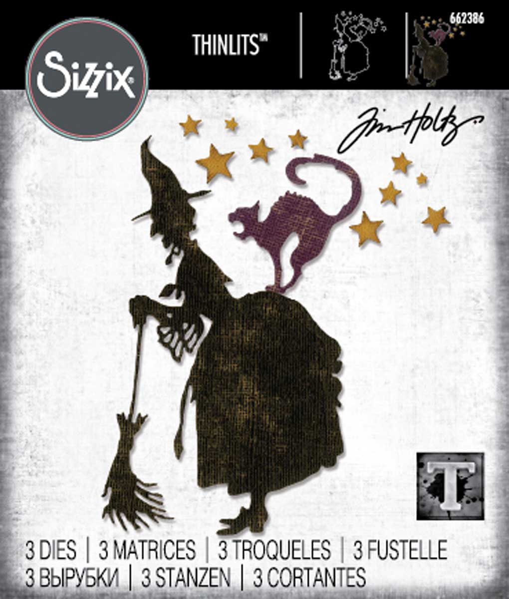 Tim Holtz Sizzix Thinlits - Witchcraft [662386]