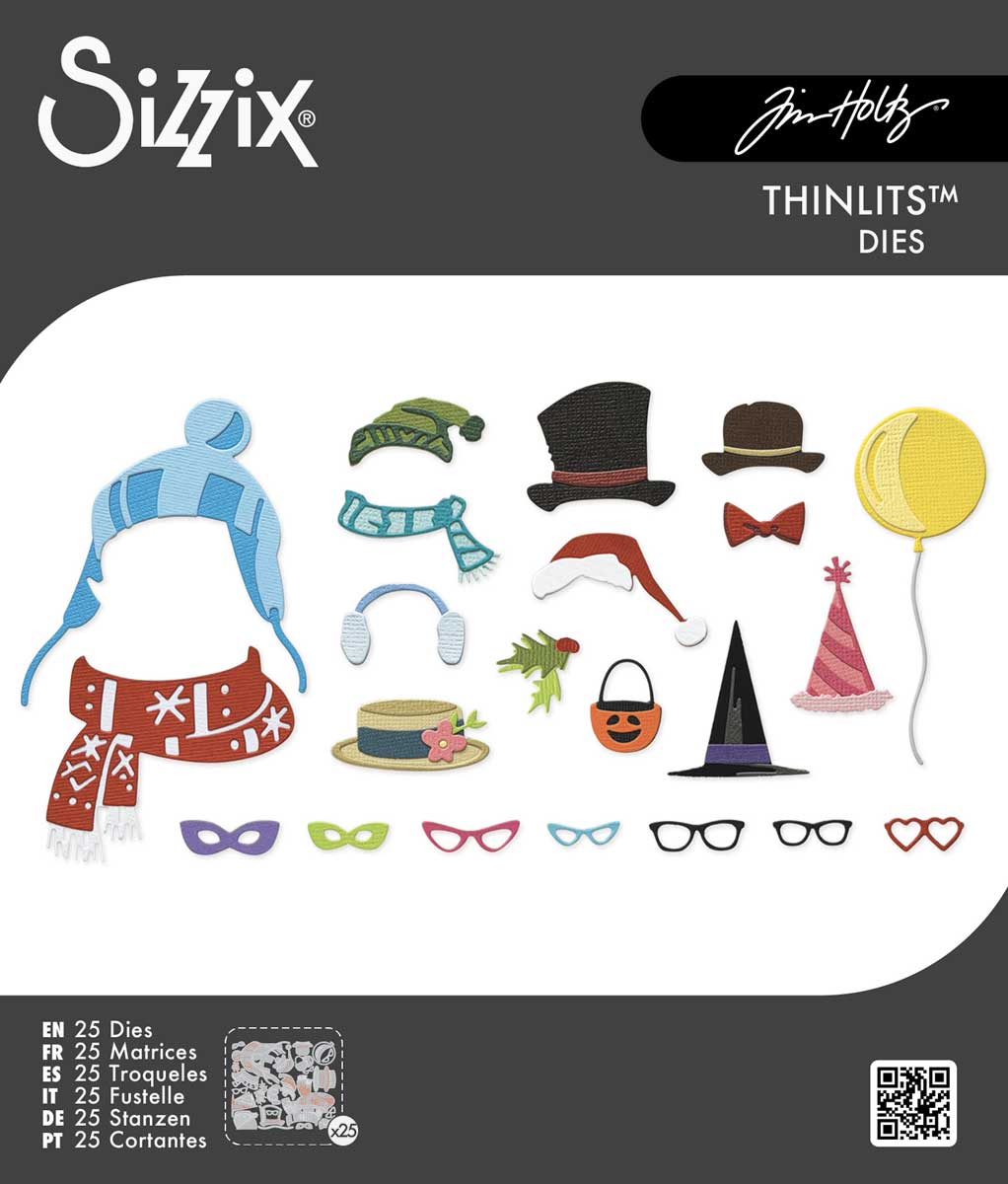 Tim Holtz Sizzix Vault Thinlits Dies - Accessories Classic [667219]