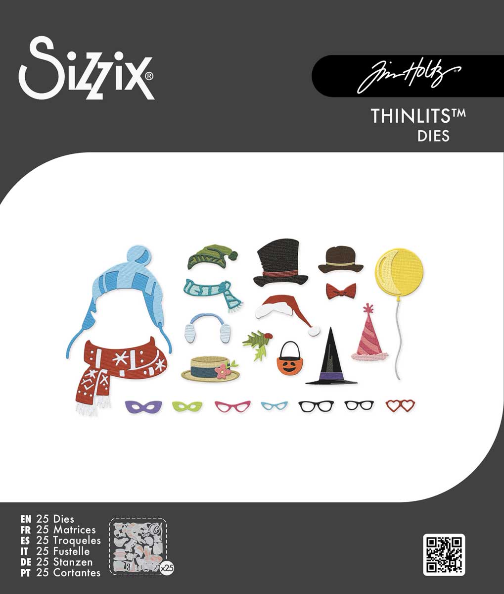 Tim Holtz Sizzix Vault Thinlits Dies - Accessories Mini [667220]