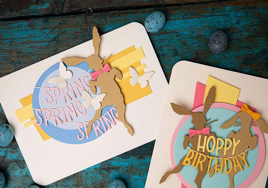 Tim Holtz Sizzix Vault Thinlits Dies - Hippity Hop [666562] - Image 3