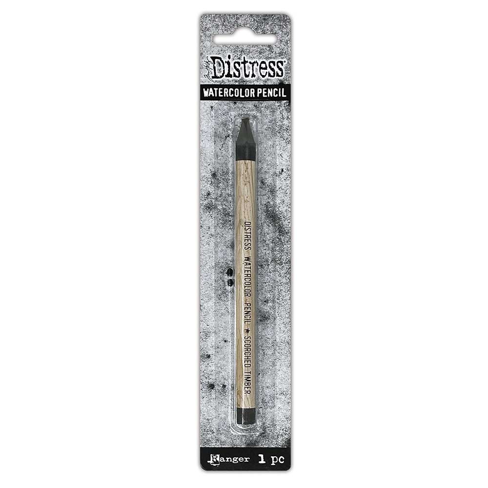 Tim Holtz Distress Watercolor Pencil - Scorched Timber - Joggles.com