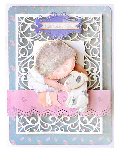 Ultimate Crafts Gapchinska Decoupage Sheet - Sleeping [UL157961] - Image 4