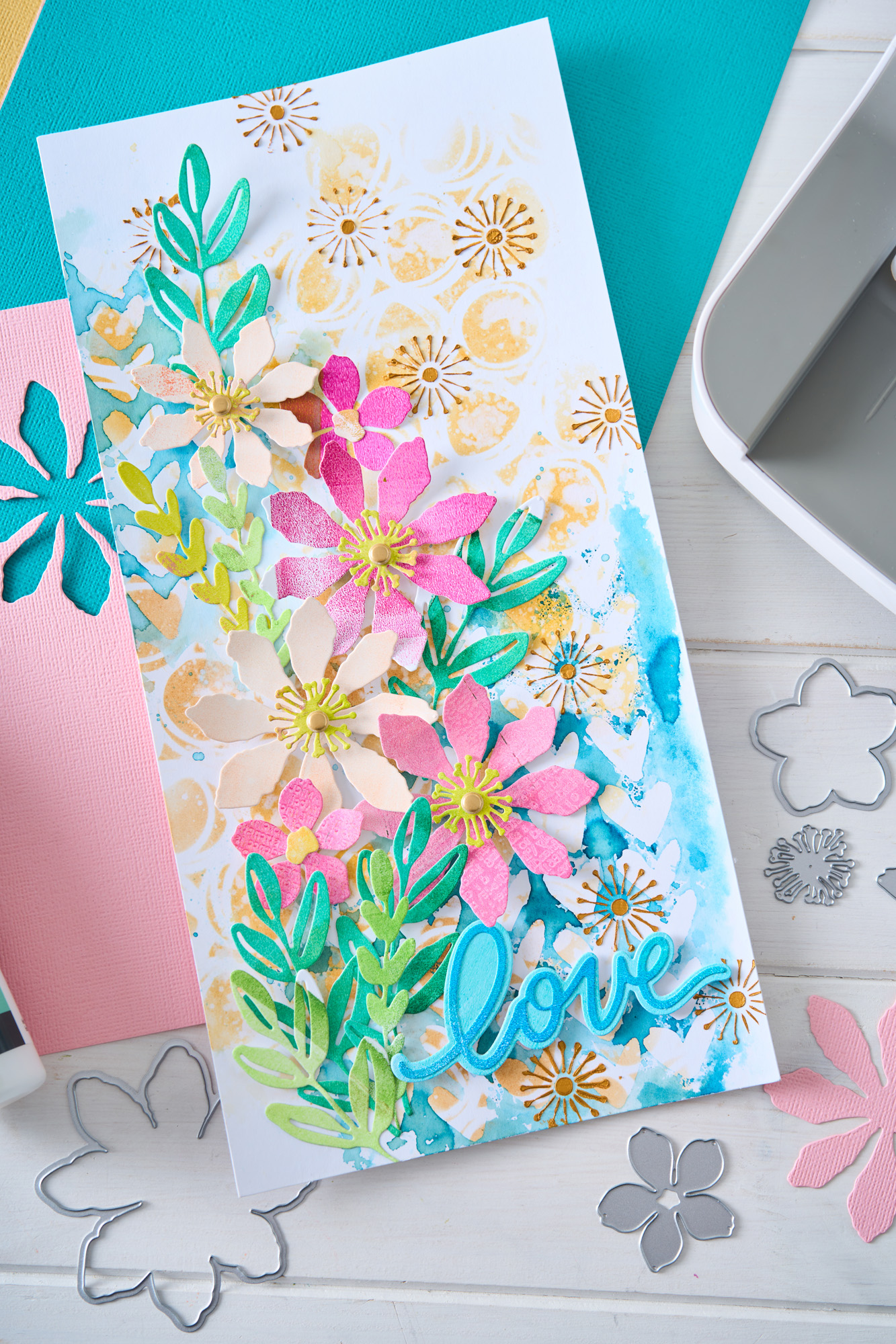 Vicki Boutin / Sizzix Stamps & Framelits - Floral Layers #1 [667074] - Image 4