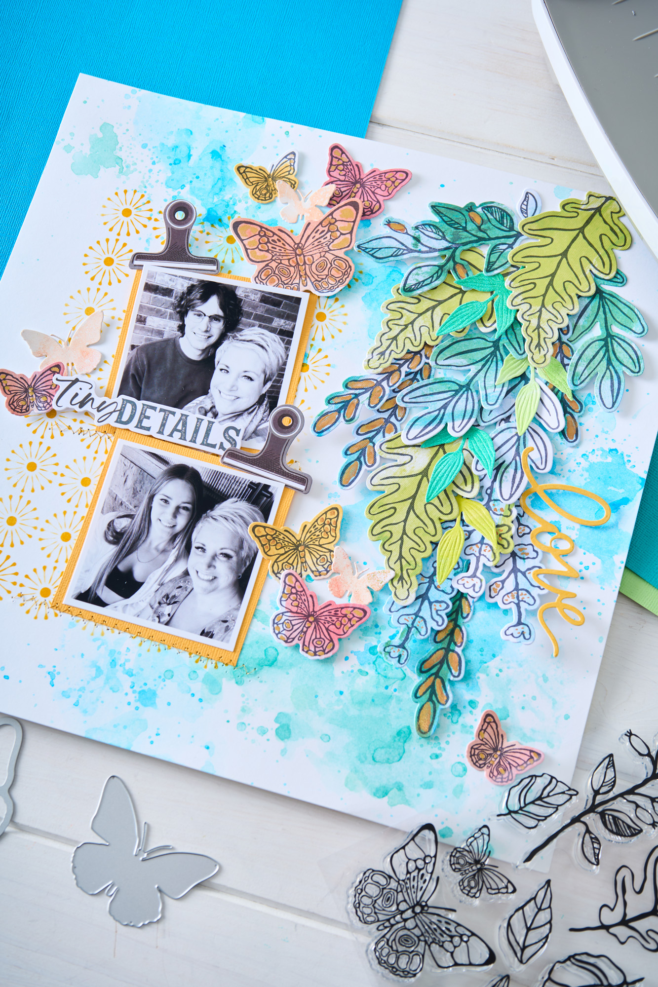 Vicki Boutin / Sizzix Stamps & Framelits - Greenery Layers #1 [667075] - Image 4