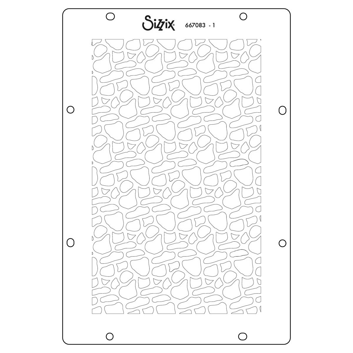 Vicki Boutin / Sizzix Stencils - Background Textures [667083] - Image 2