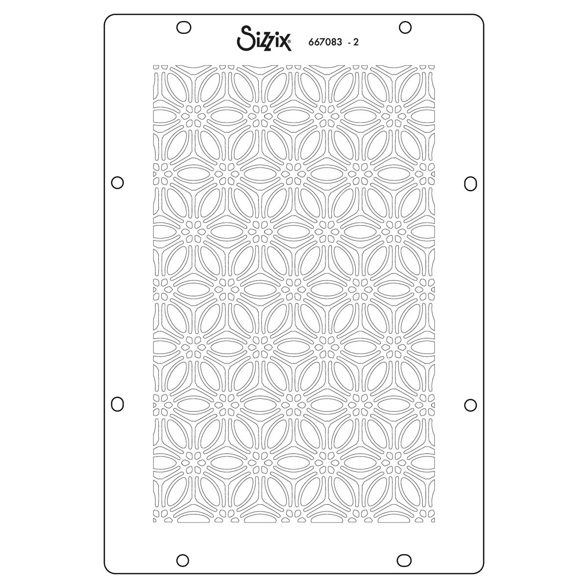 Vicki Boutin / Sizzix Stencils - Background Textures [667083] - Image 3