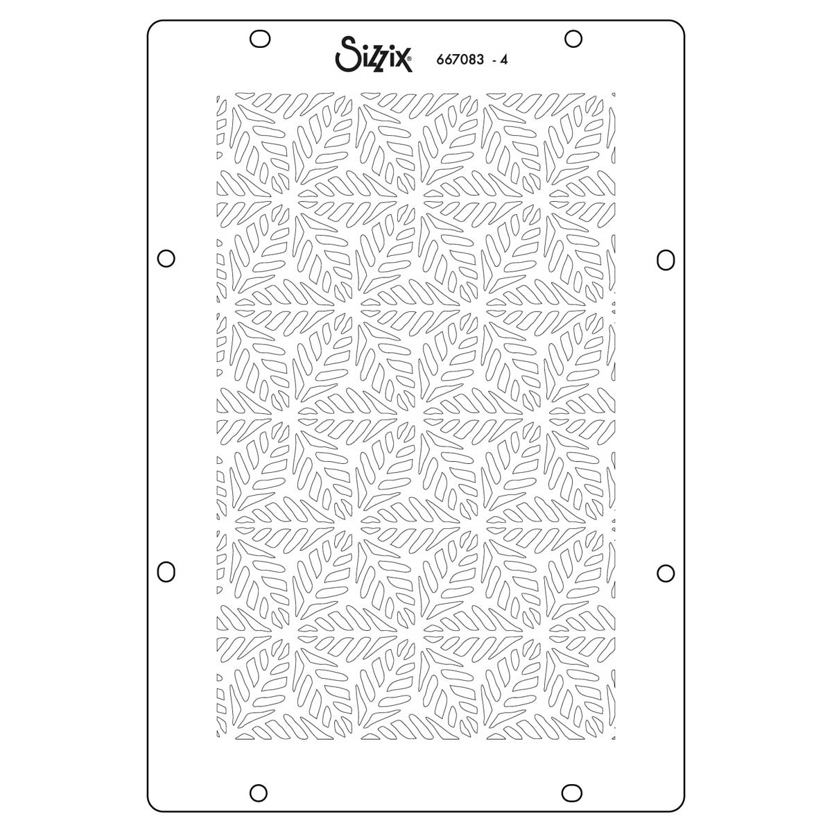 Vicki Boutin / Sizzix Stencils - Background Textures [667083] - Image 5