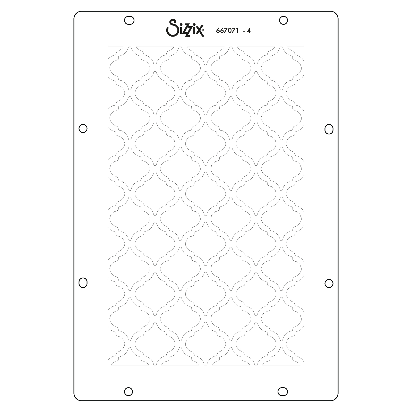 Vicki Boutin / Sizzix Stencils - Buildables Botanicals #1 [667071] - Image 5