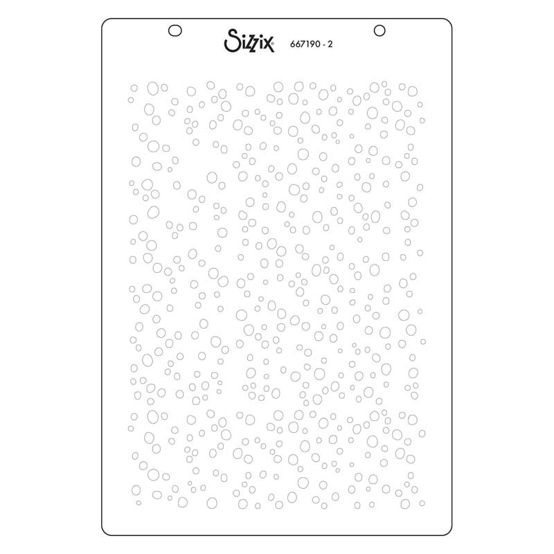 Vicki Boutin / Sizzix Stencils - Holiday Layering Stripes [667190] - Image 3