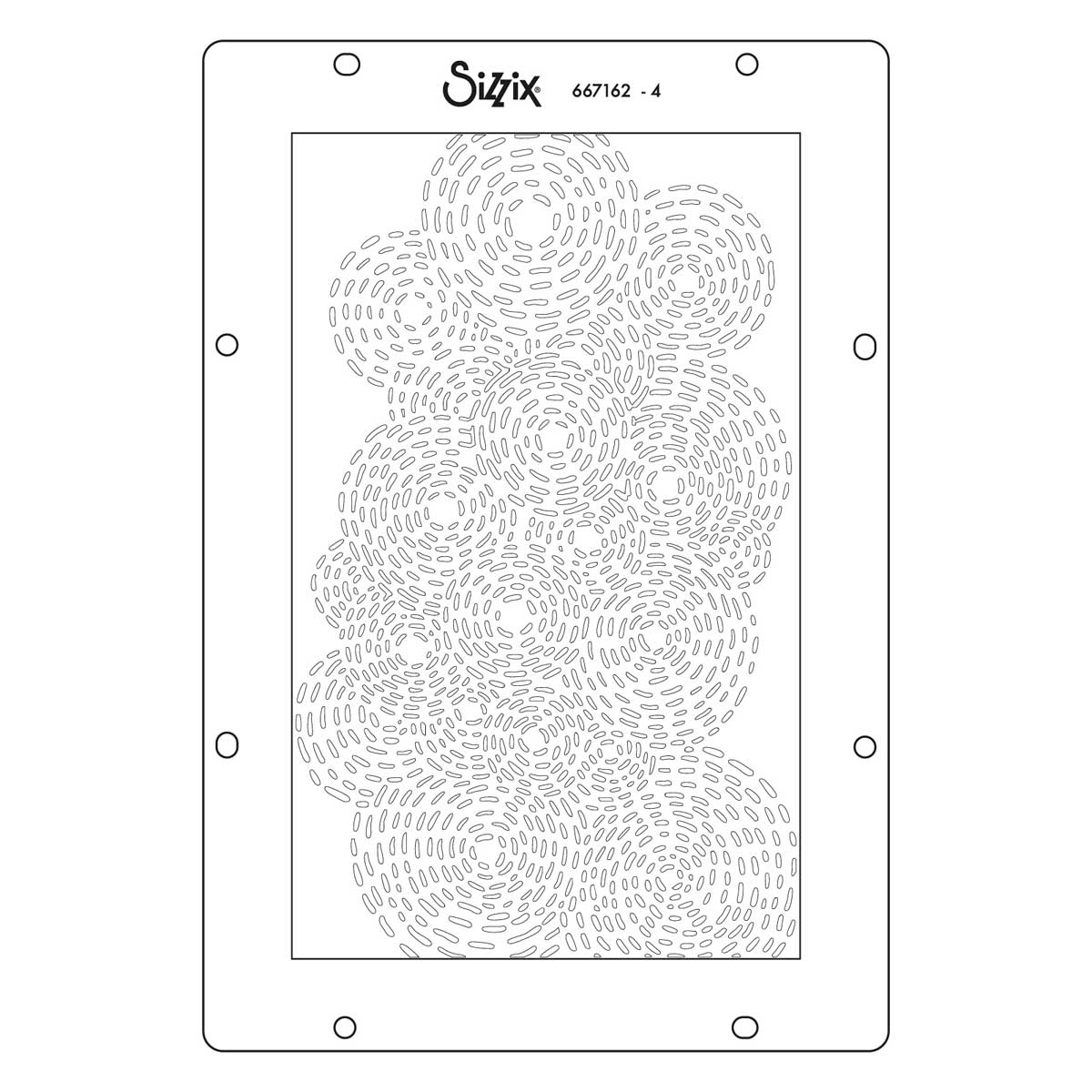 Vicki Boutin / Sizzix Stencils - Stitched Florals [667162] - Image 5