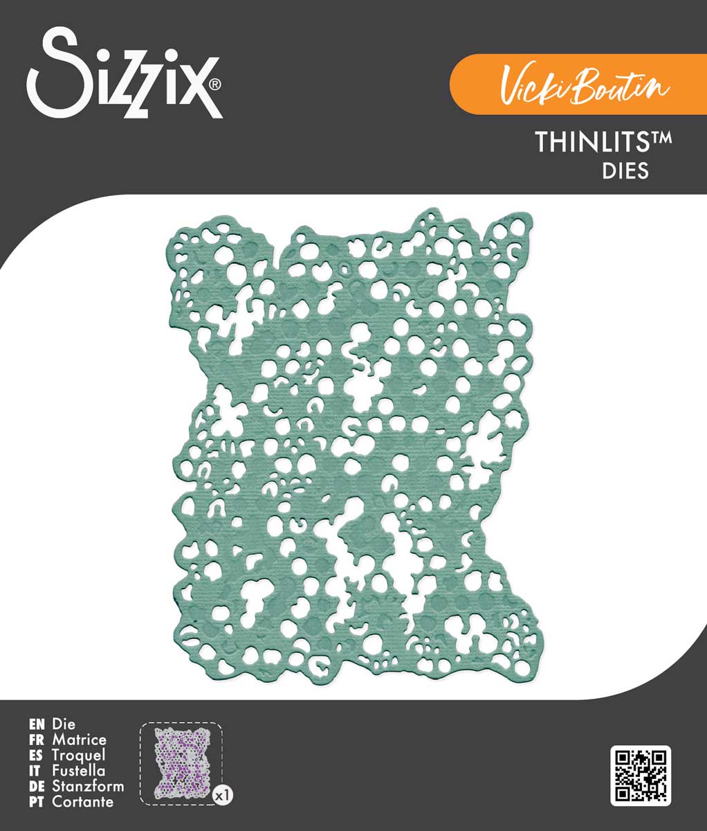 Vicki Boutin / Sizzix Thinlits - Bubble Wrap Background [667084]