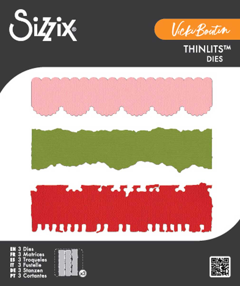 Vicki Boutin / Sizzix Thinlits - Double Edgers #1 [667072]