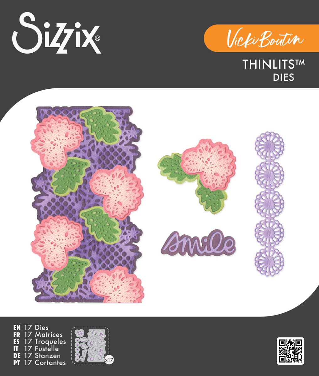 Vicki Boutin / Sizzix Thinlits - Lovely Lace [667165]