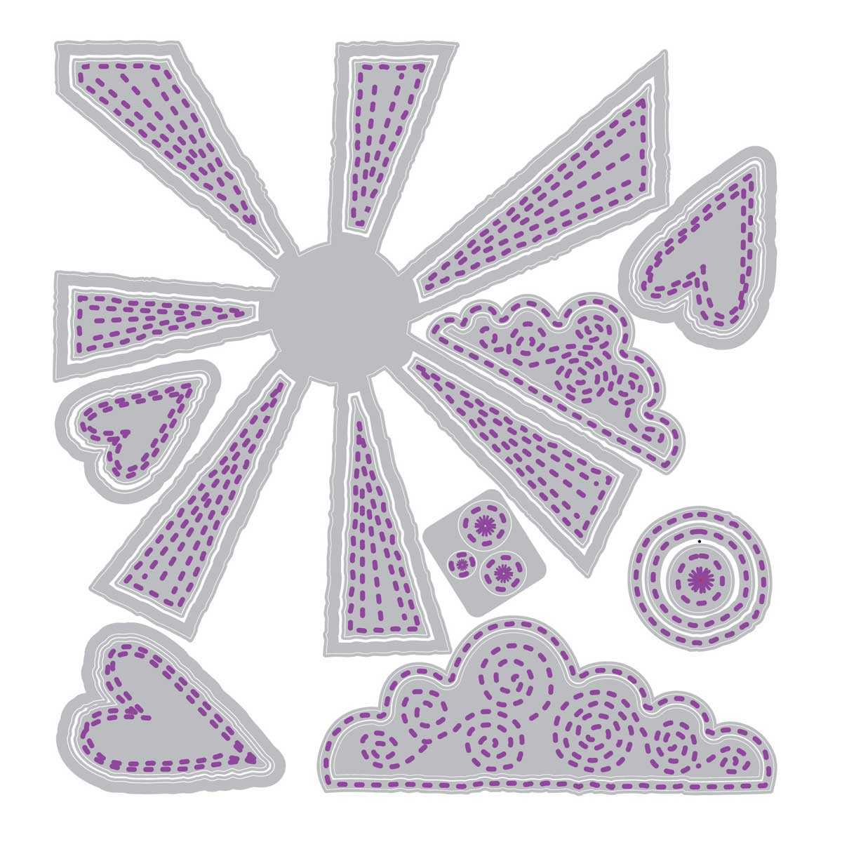 Vicki Boutin / Sizzix Thinlits - Sunny Days [667163] - Image 2