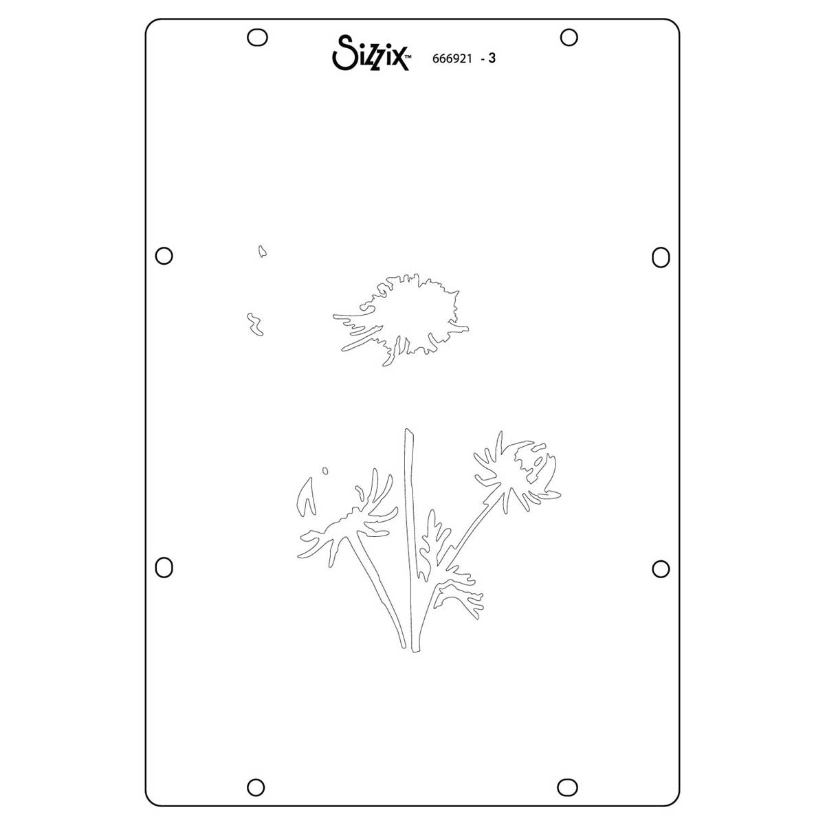 Willow Wolfe / Sizzix Layered Stencils - Cosmo [666921] - Image 4