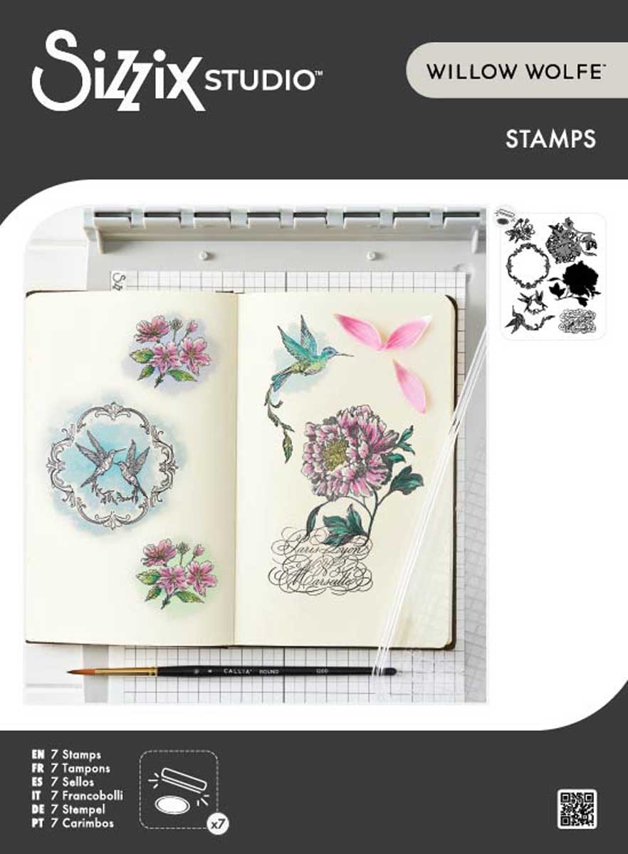 Willow Wolfe / Sizzix Stamps - Ornamental Medallions [667127]