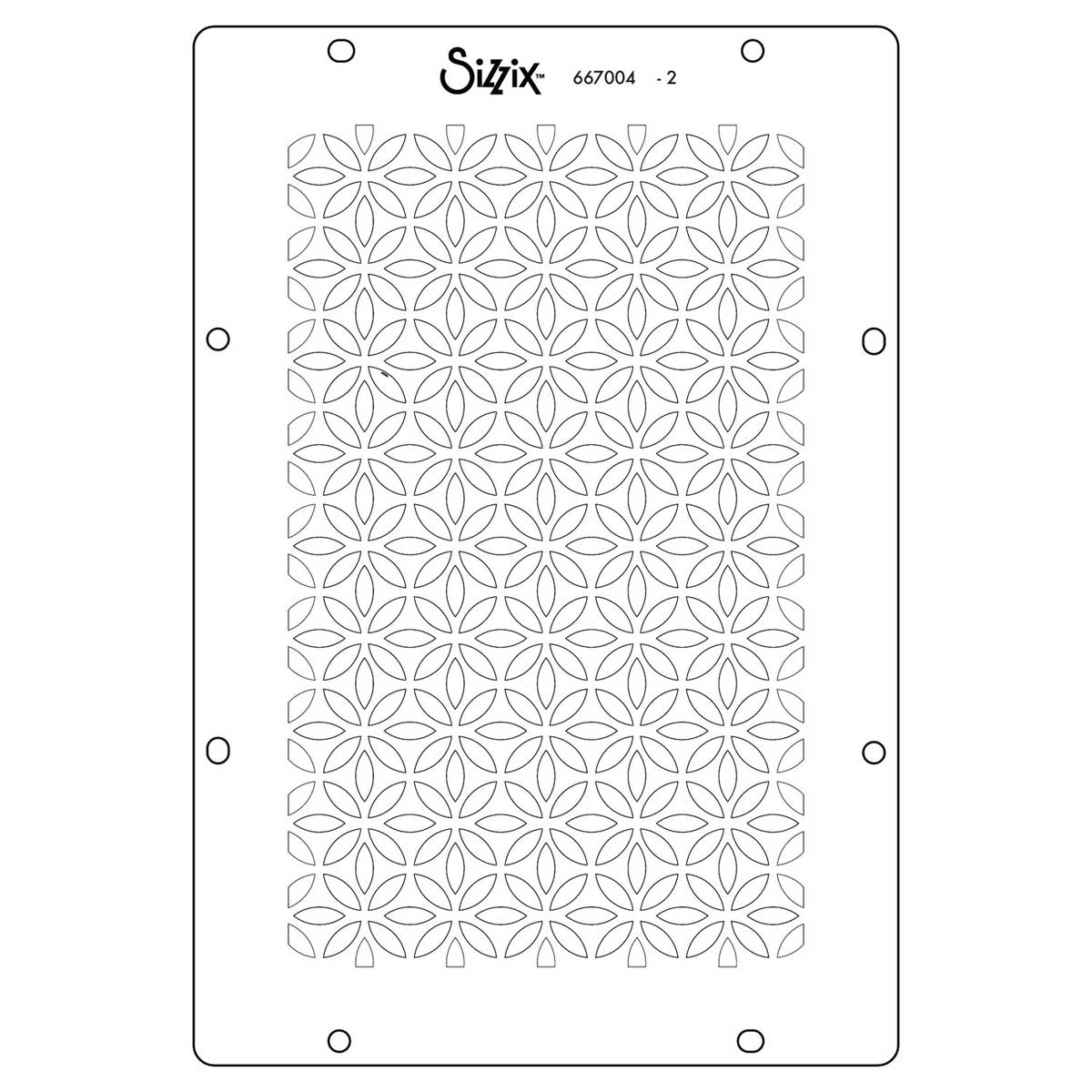 Willow Wolfe / Sizzix Stencils - Backgrounds [667004] - Image 3