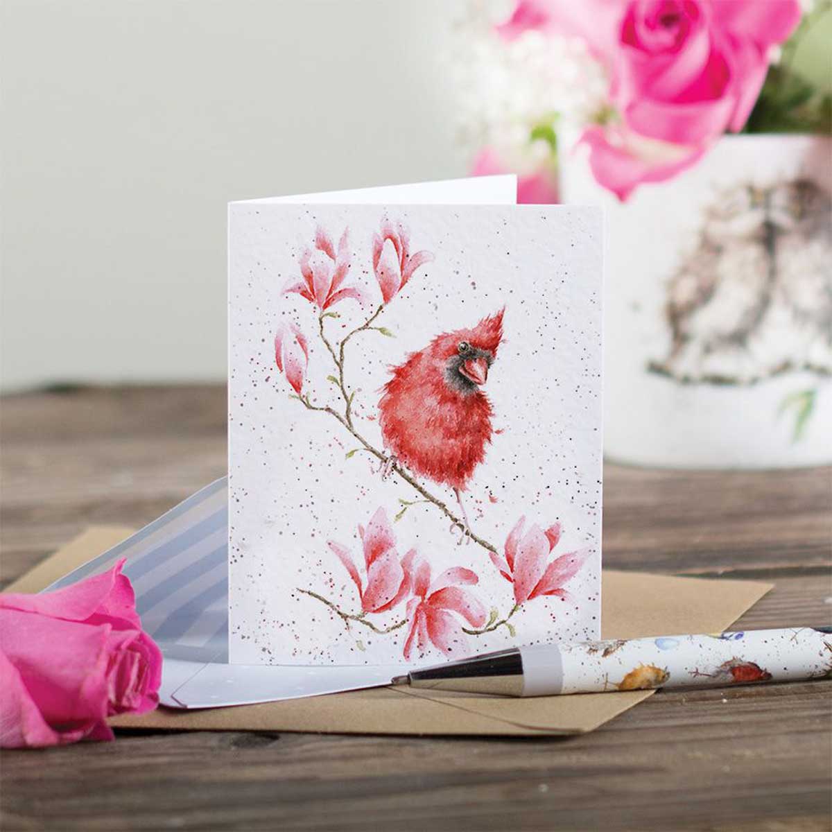 Wrendale Designs Mini Gift Enclosure Card - Blossom [GE071] - Image 2