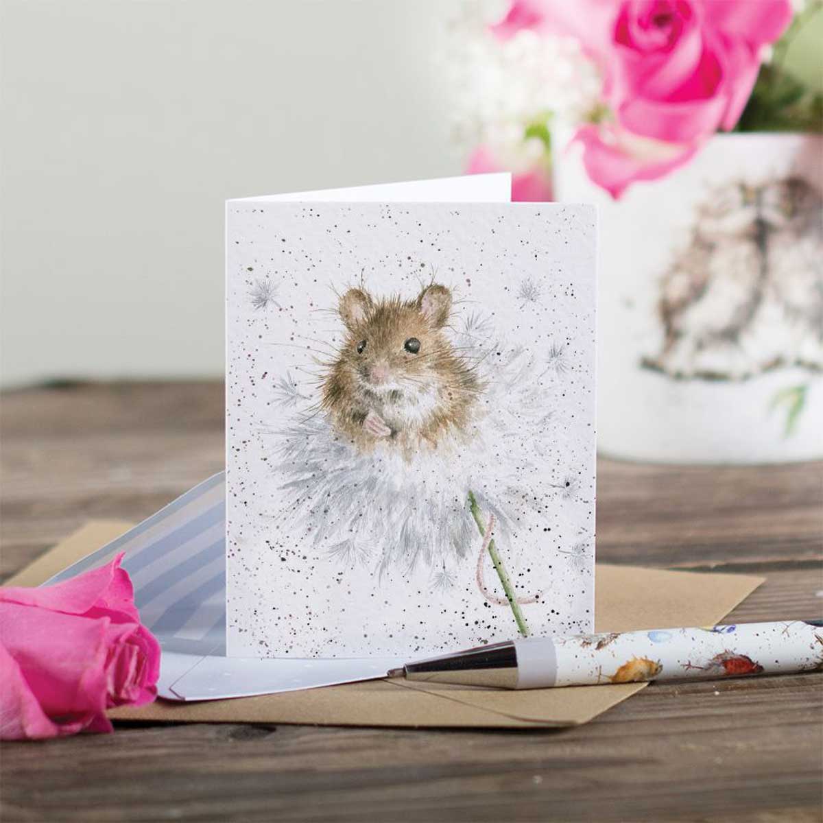 Wrendale Designs Mini Gift Enclosure Card - Dandelion [GE034] - Image 2