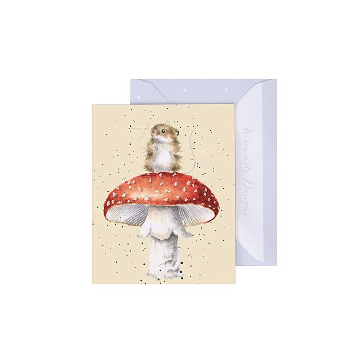 Wrendale Designs Mini Gift Enclosure Card - He's A Fun-gi [GE119]