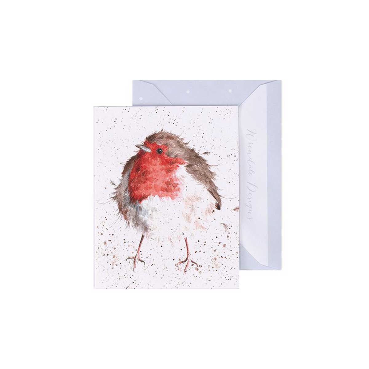 Wrendale Designs Mini Gift Enclosure Card - Jolly Robin [GE006]