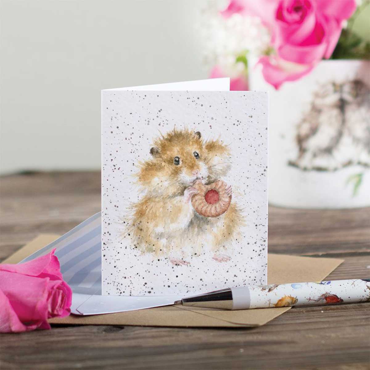 Wrendale Designs Mini Gift Enclosure Card - The Diet Starts Tomorrow [GE053] - Image 2