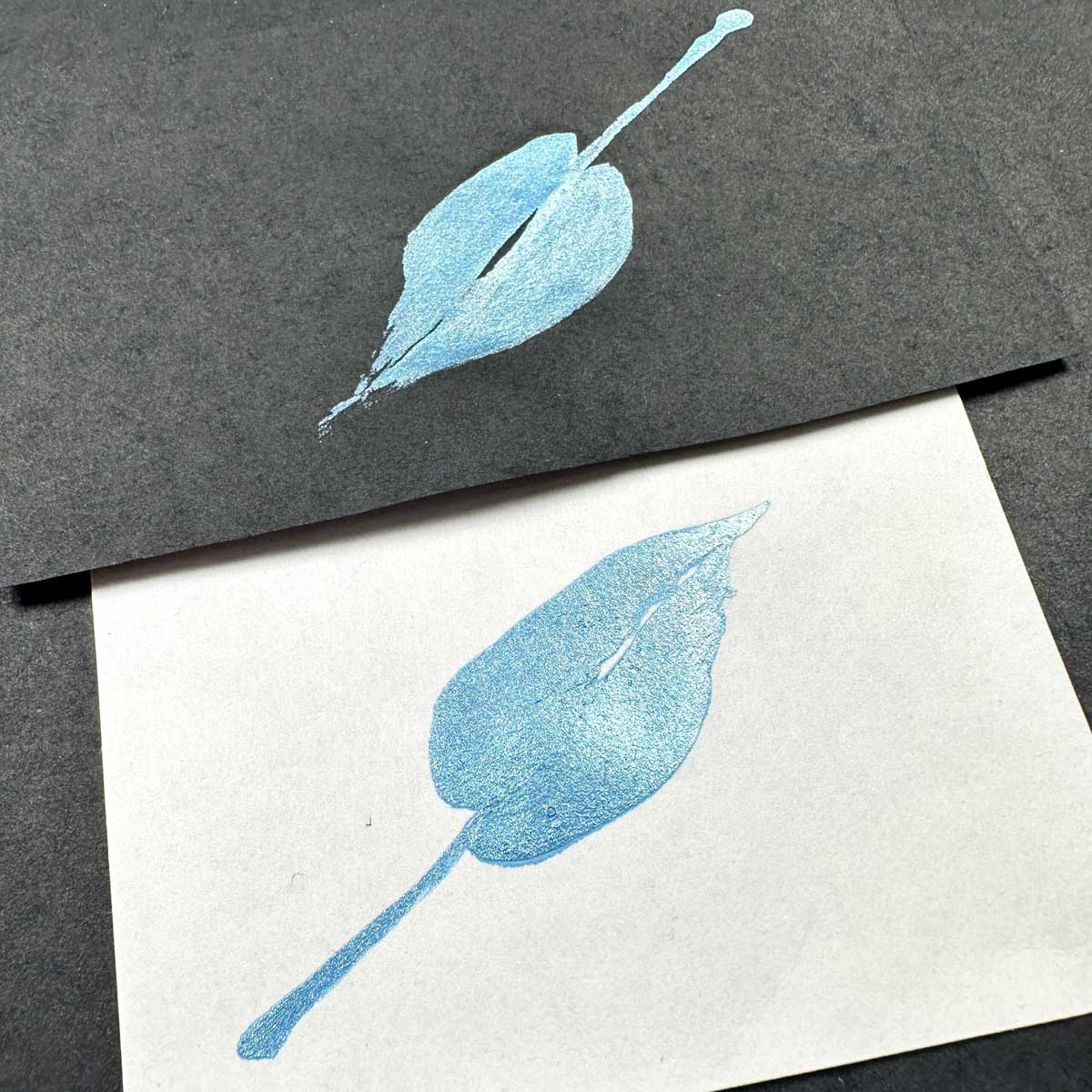Yasutomo Metallic Sumi Ink - Metallic Blue [CMB2] - Image 2