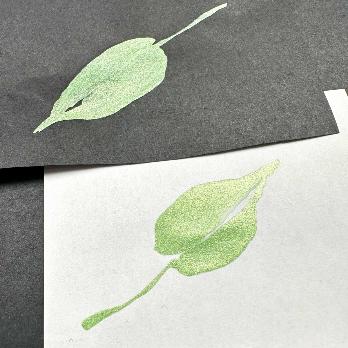 Yasutomo Metallic Sumi Ink - Metallic Green [CMG2] - Image 2